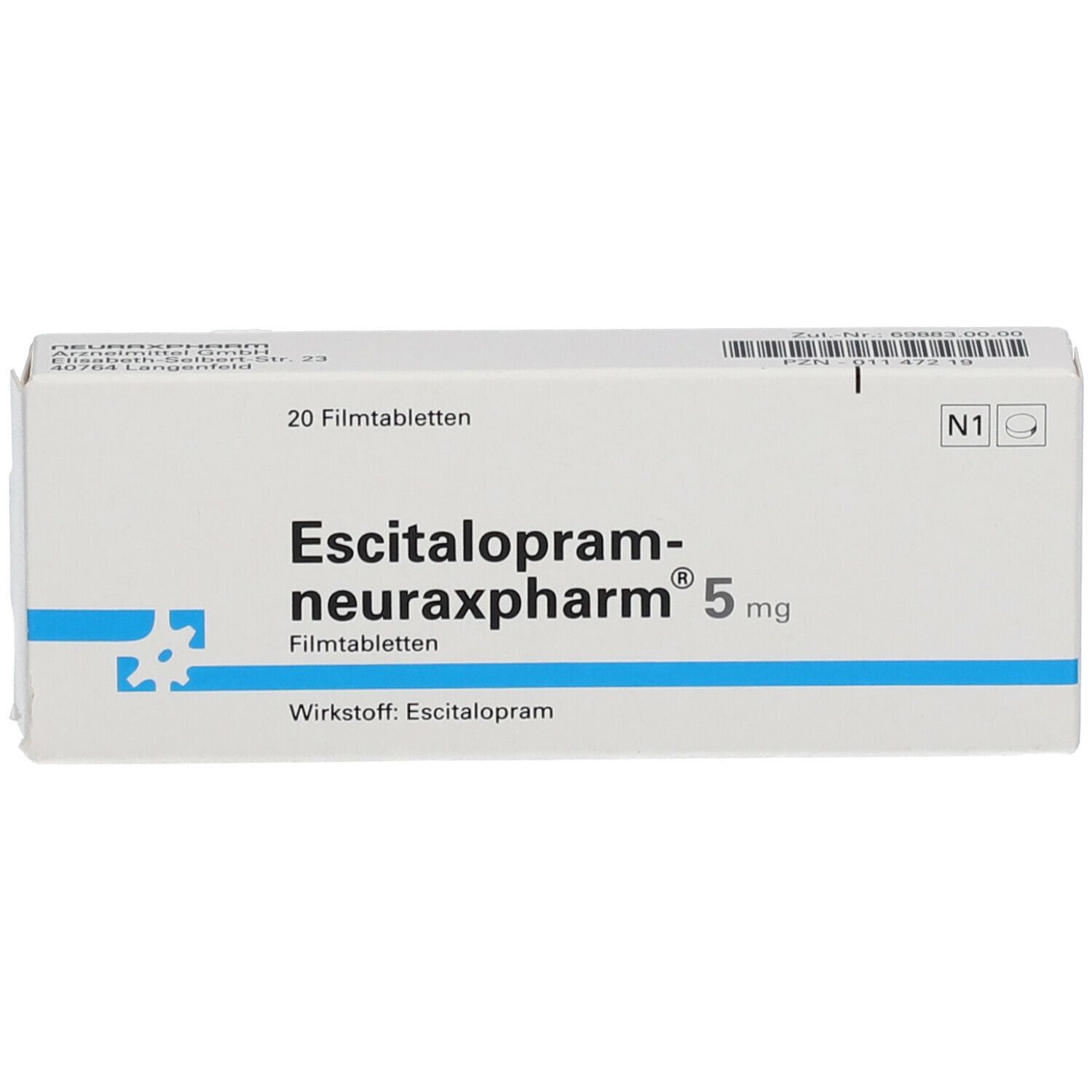 Escitalopram-neuraxpharm® 5 mg