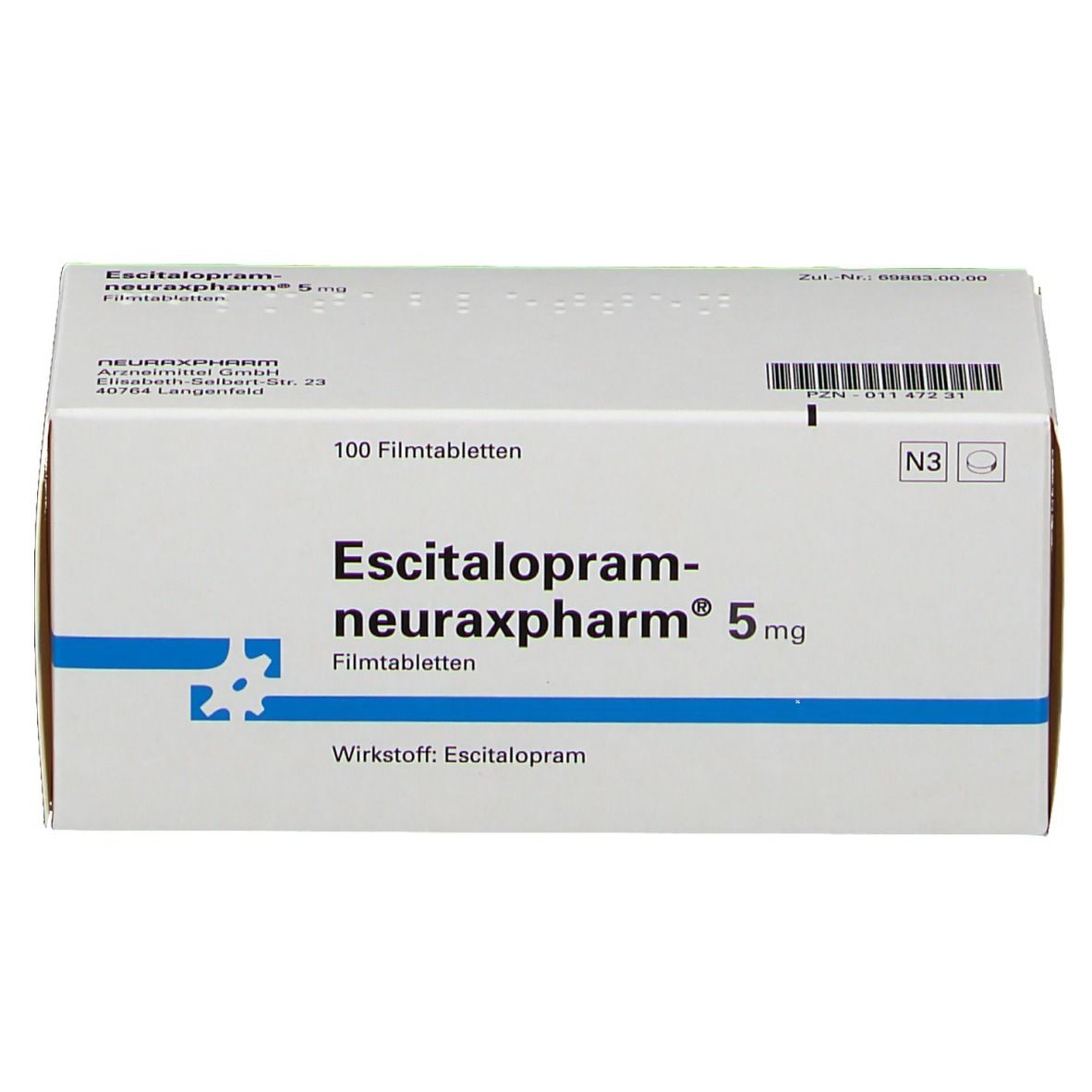 Escitalopram-neuraxpharm® 5 mg