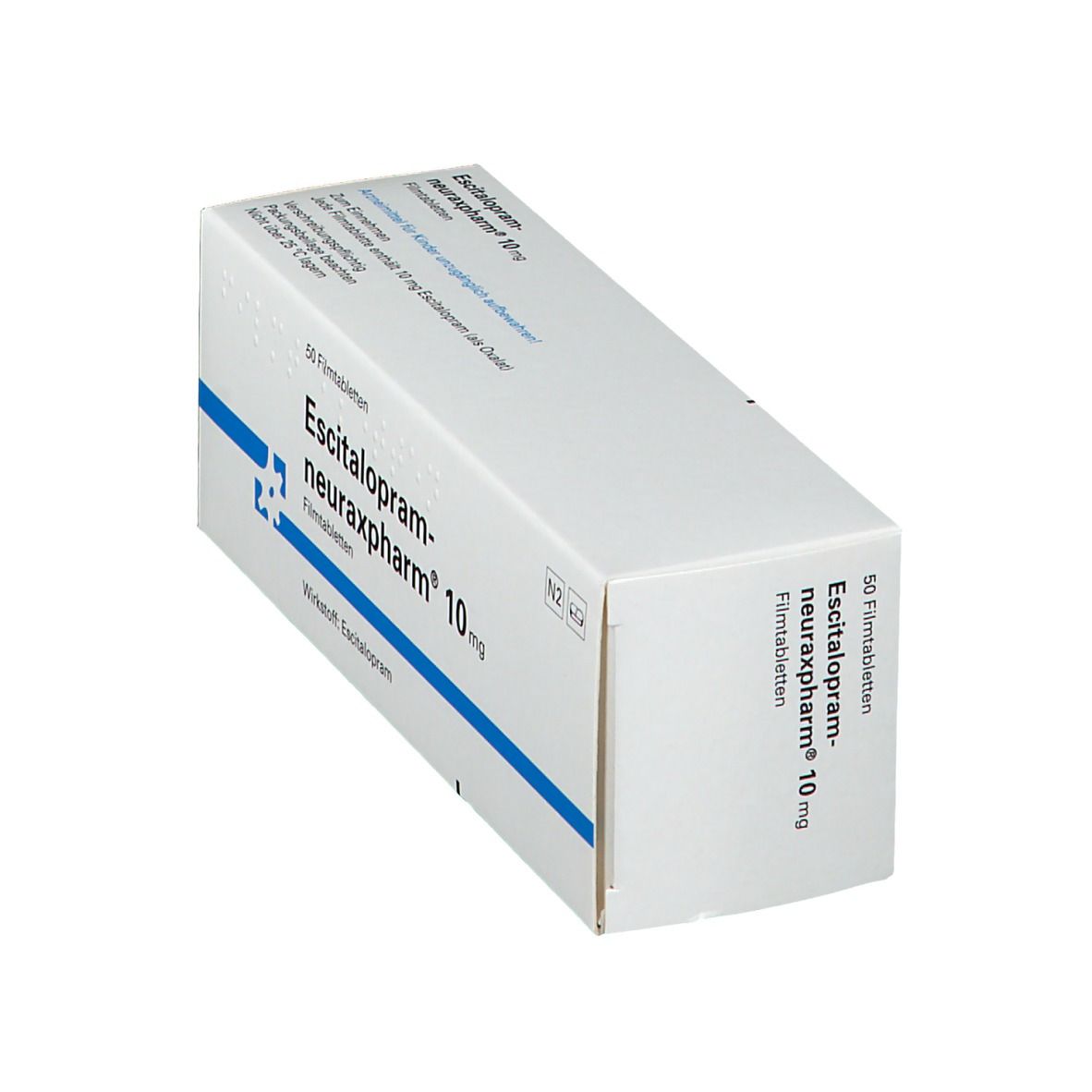 ESCITALOPRAM-neuraxpharm 10 mg Filmtabletten 50 St