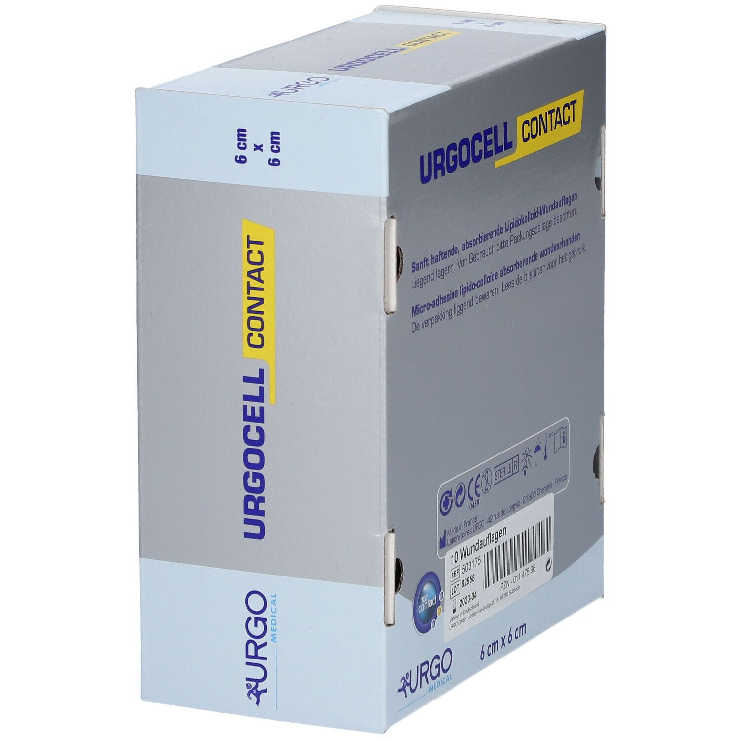 UrgoCell Contact Verband 6 x 6 cm