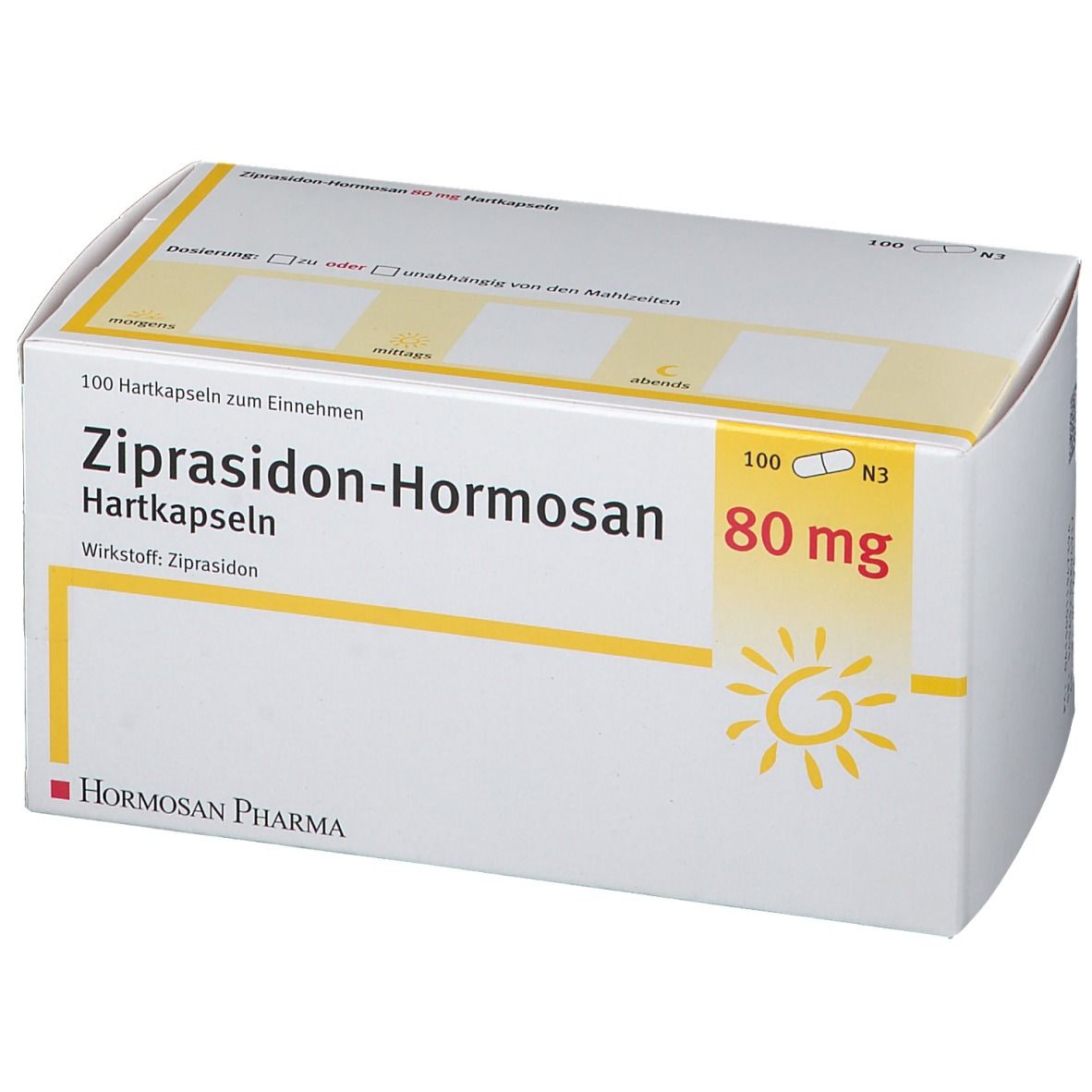 Ziprasidon-Hormosan 80 mg