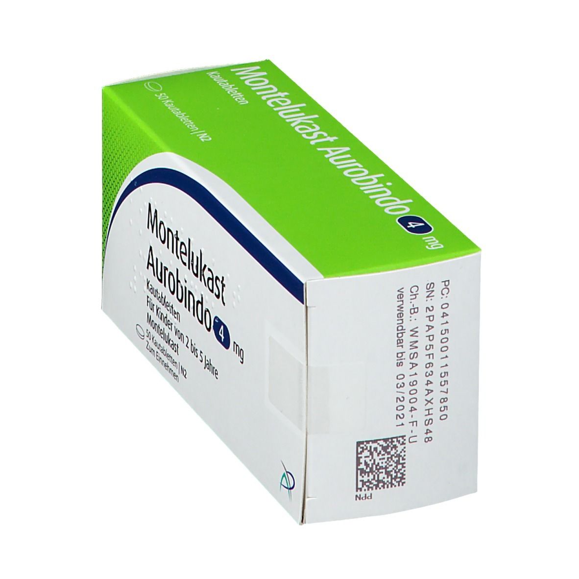 Montelukast Aurobindo 4 mg Kautabletten 50 St