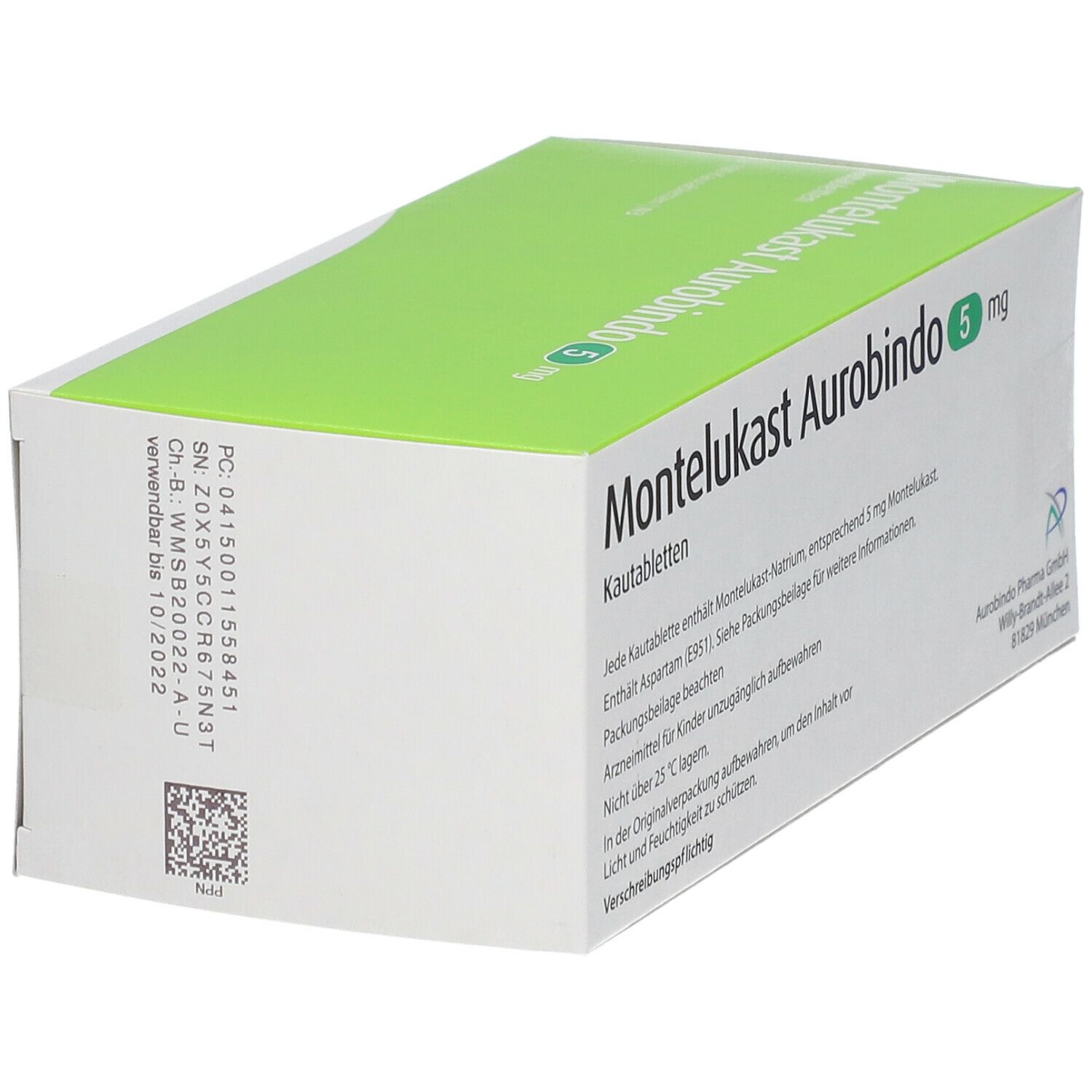 Montelukast Aurobindo 5 mg