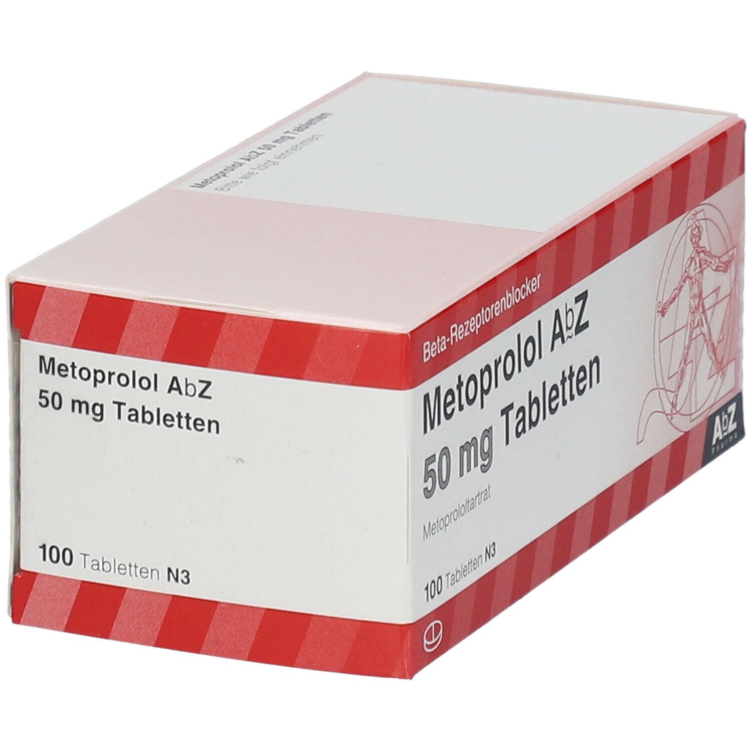 Metoprolol AbZ 50 mg Tabletten 100 St