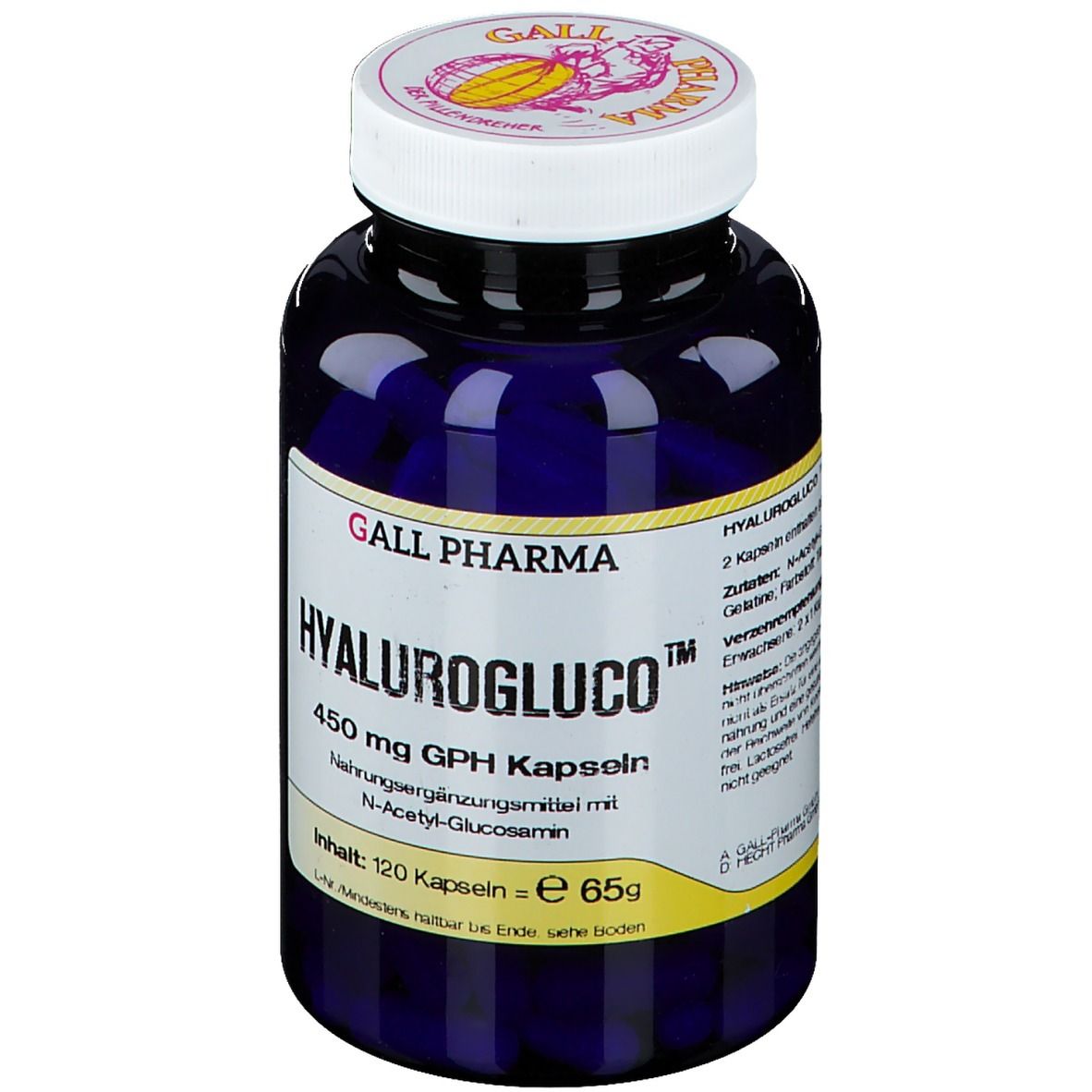 GALL PHARMA Hyalurogluco™ 450 mg