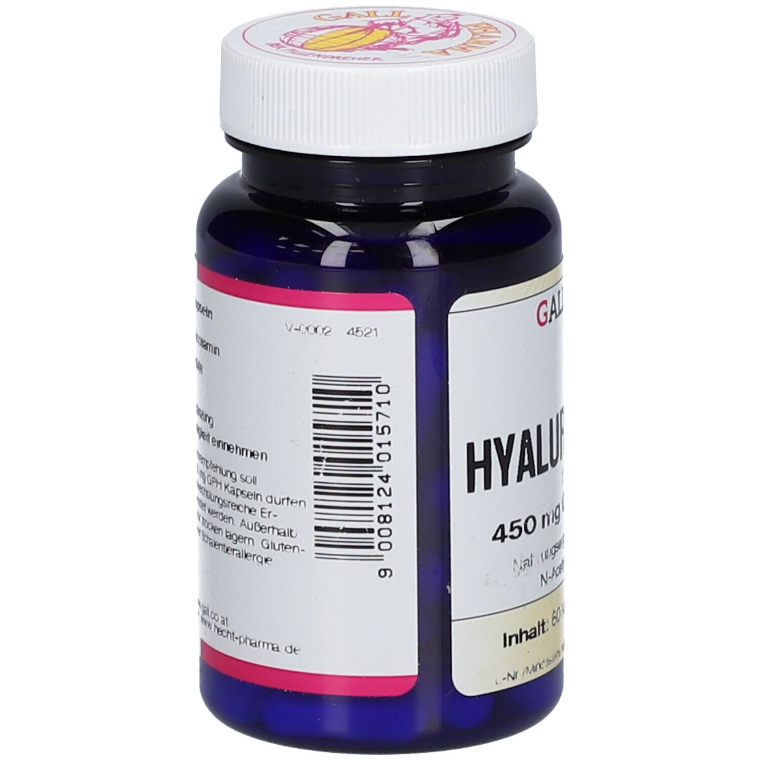 Hyalurogluco 450 mg GPH Kapseln 60 St