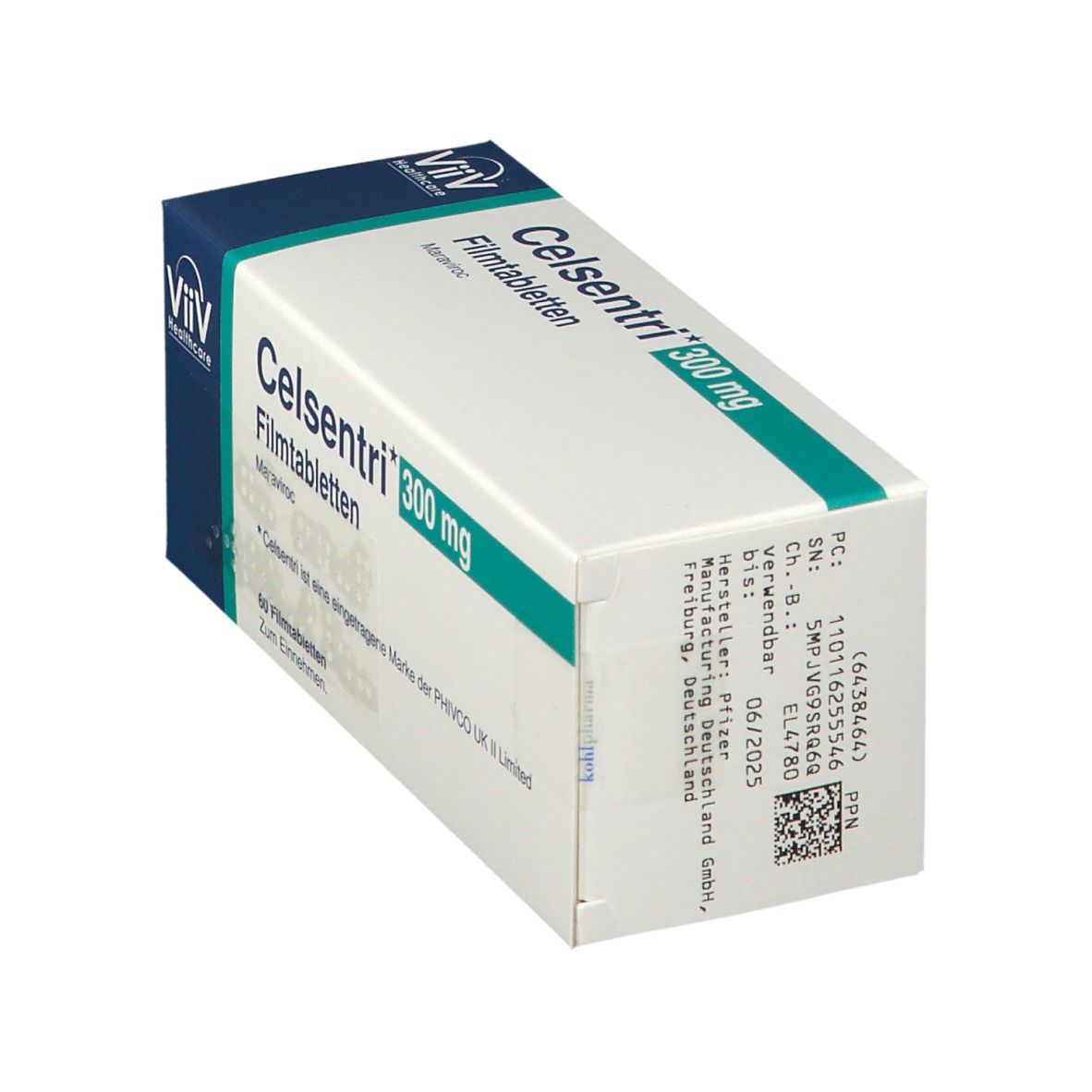 Celsentri 300 mg Filmtabletten 60 St