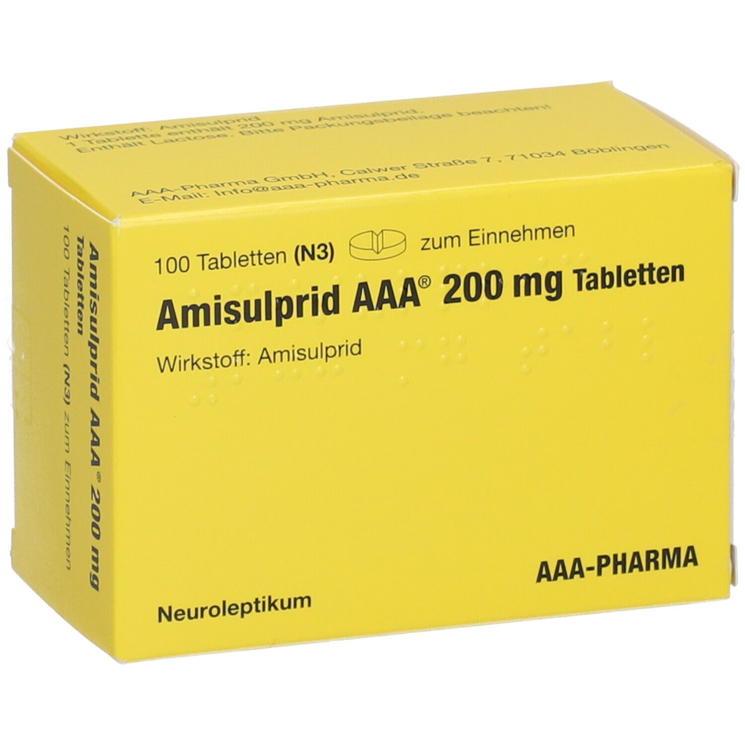Amisulprid AAA® 200Mg