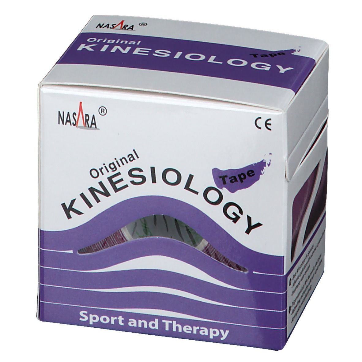 NASARA® Kinesiology-Tape classic 5 cm x 5 m Rolle Lavendel