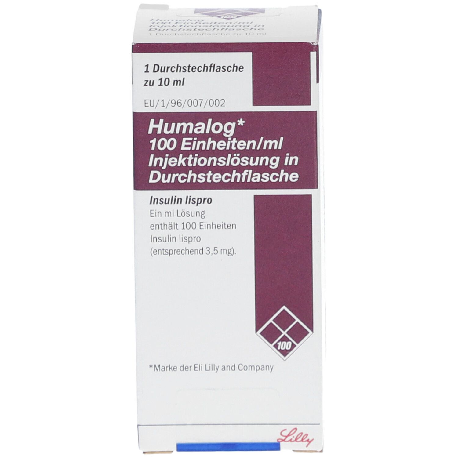 HUMALOG 100 E/ml Injektionslösung Dsfl.