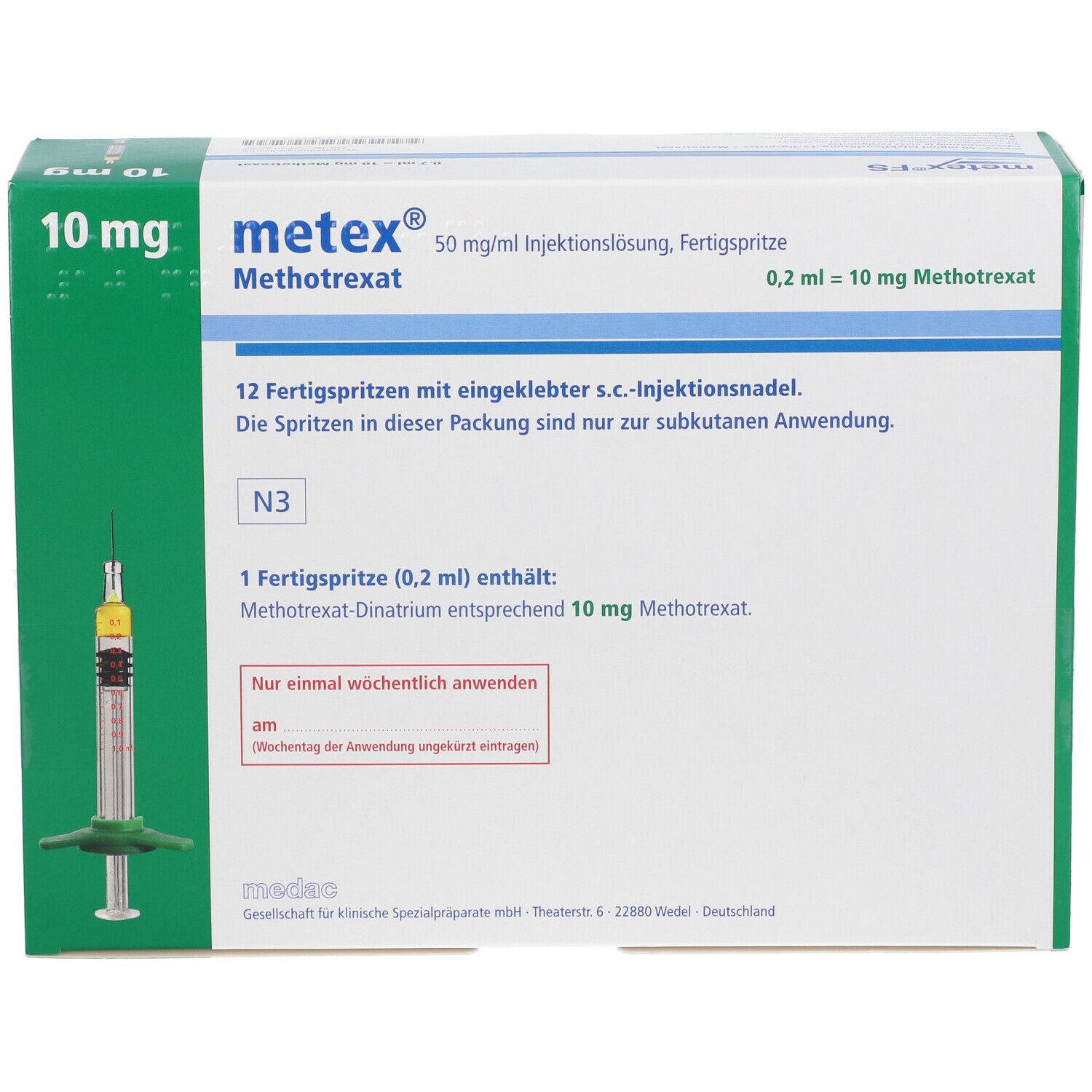 metex® FS 10 mg