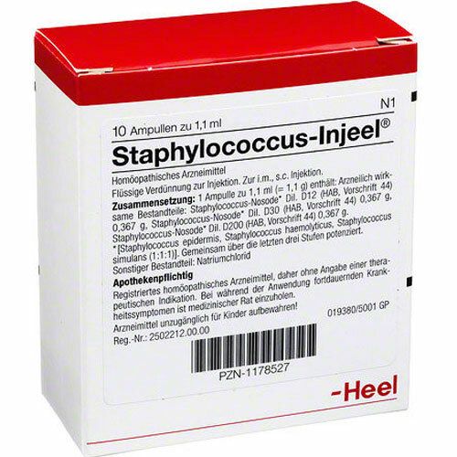 Staphylococcus Injeel Ampullen 10 St