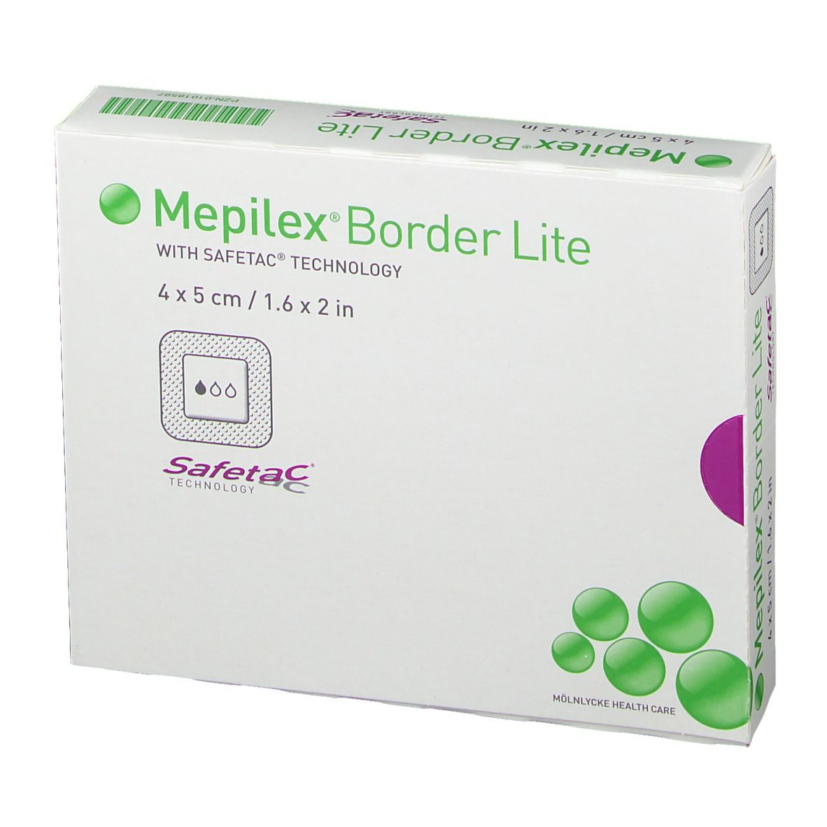 Mepilex® Border Lite 4 x 5cm steril