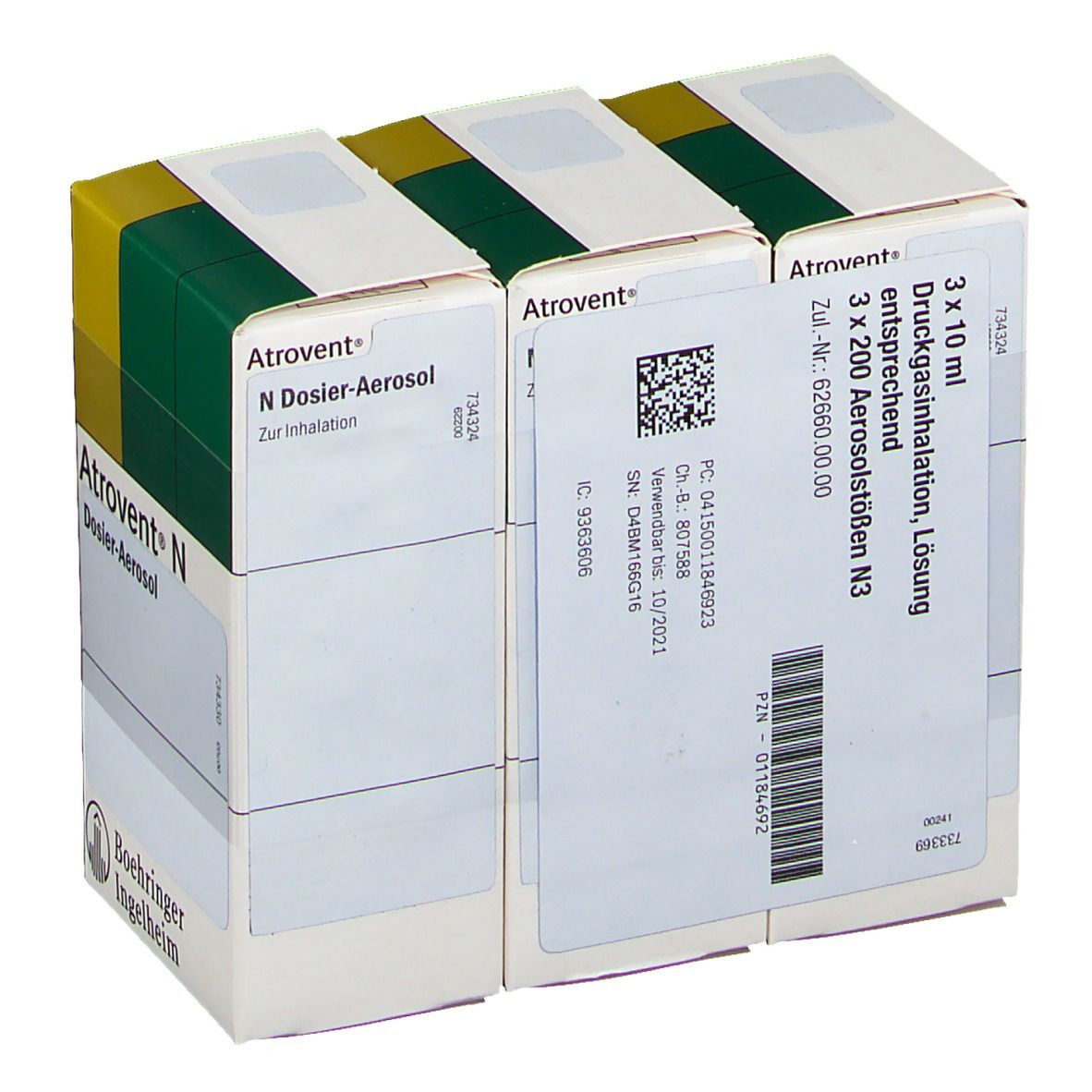 Atrovent N Dosieraerosol 3x10 ml