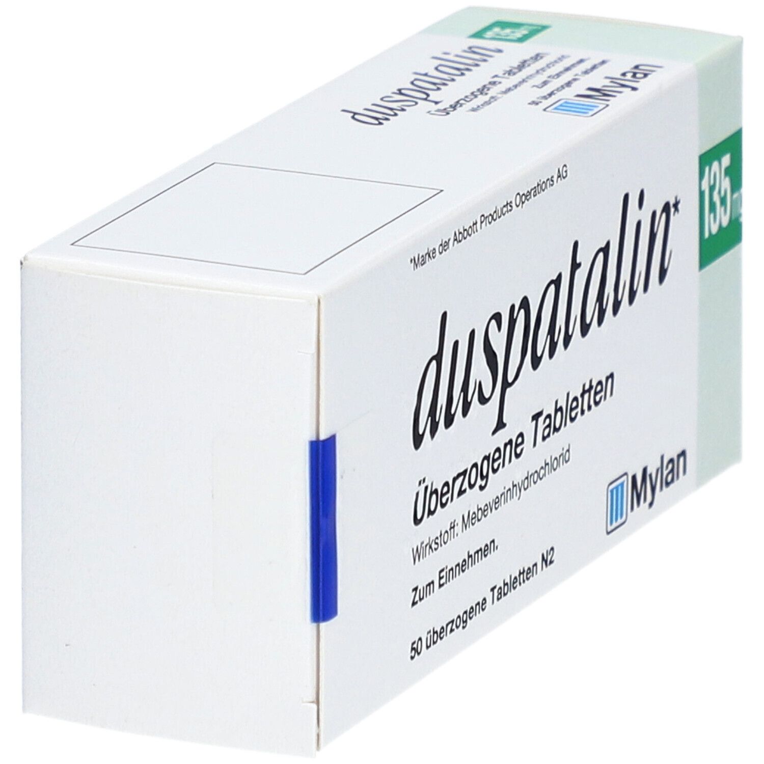 Duspatalin 135 mg überzogene Tabletten 50 St Überzogene