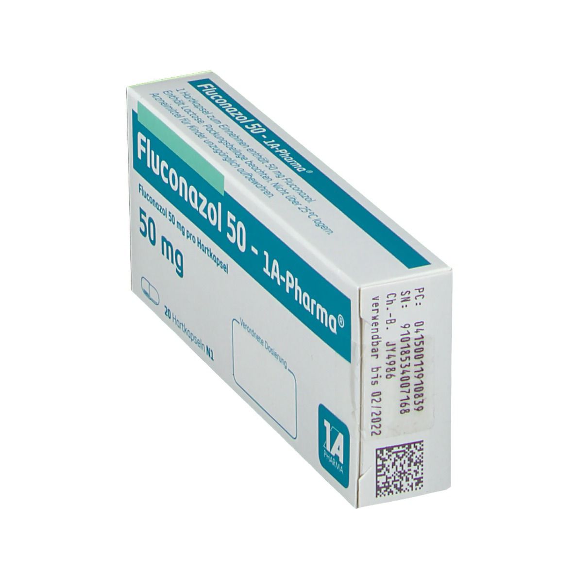 Fluconazol 50-1A Pharma Hartkapseln 20 St