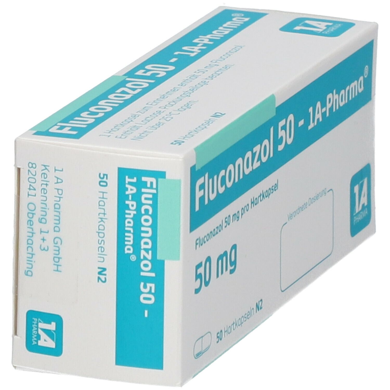 Fluconazol 50-1A Pharma Hartkapseln 50 St