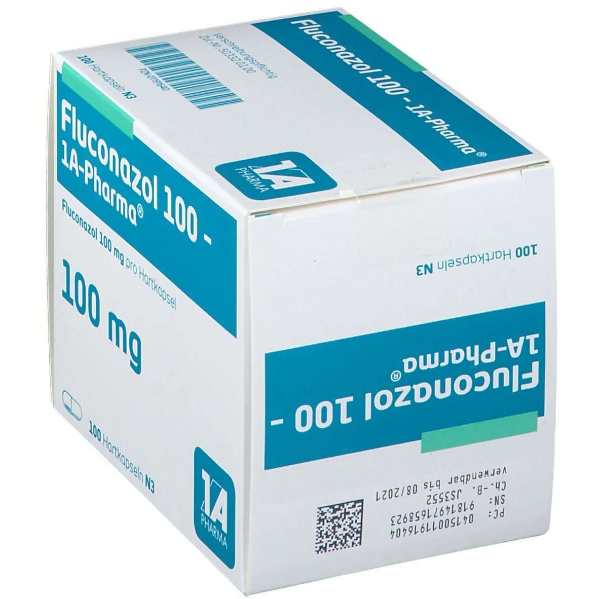 Fluconazol 100-1A Pharma Hartkapseln 100 St