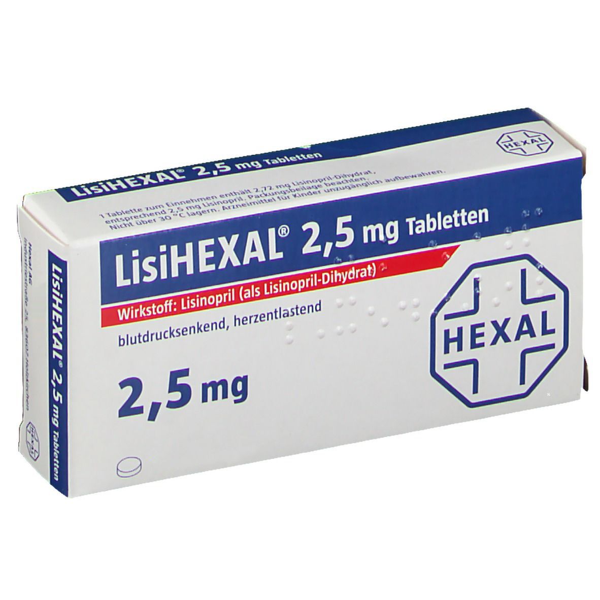 LisiHEXAL® 2,5 mg