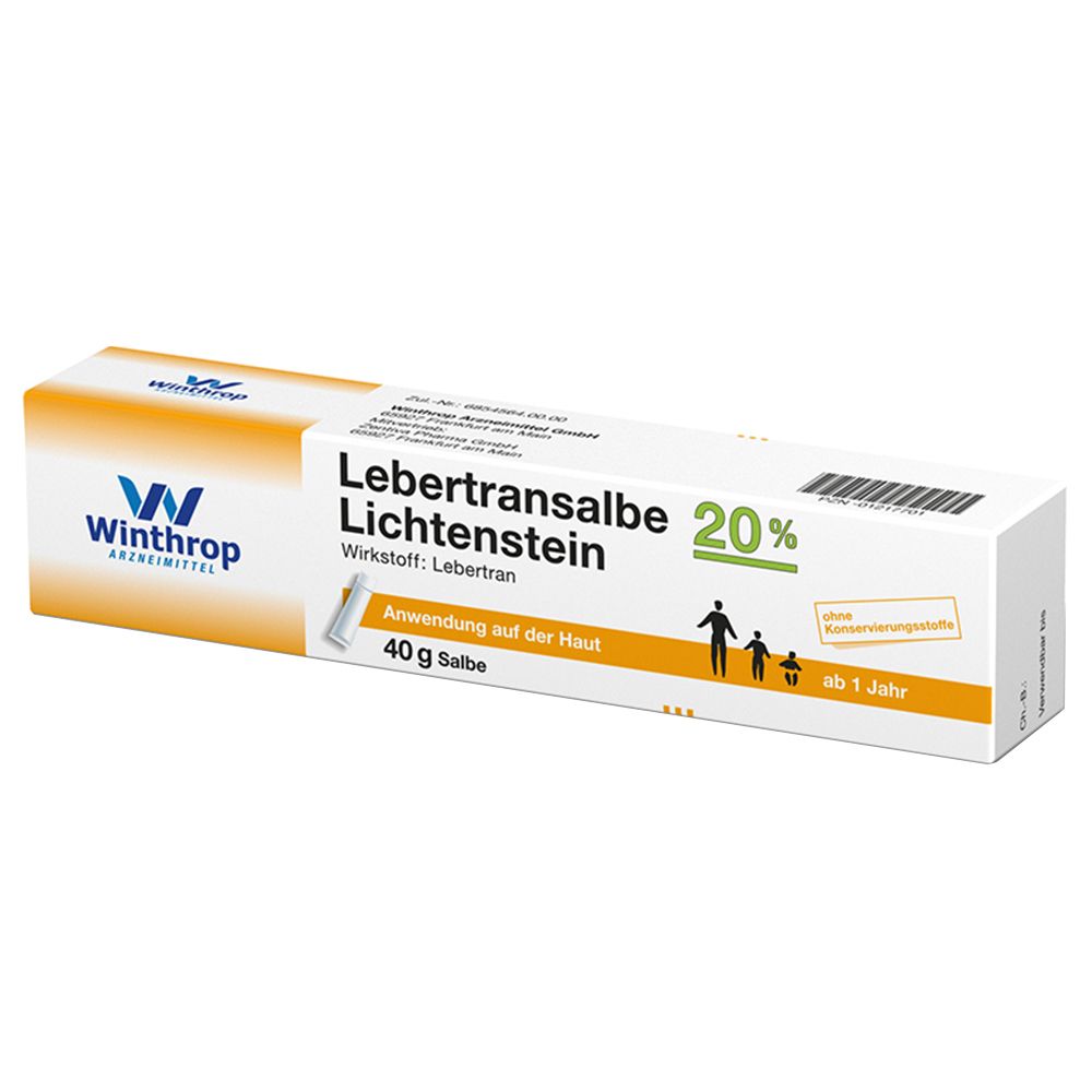 Lebertran Salbe 20% Lichtenstein