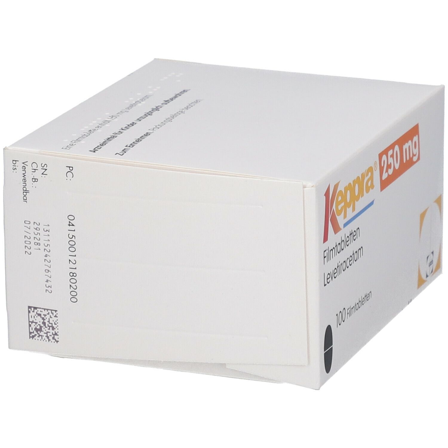 Keppra 250 mg Filmtabletten 100 St