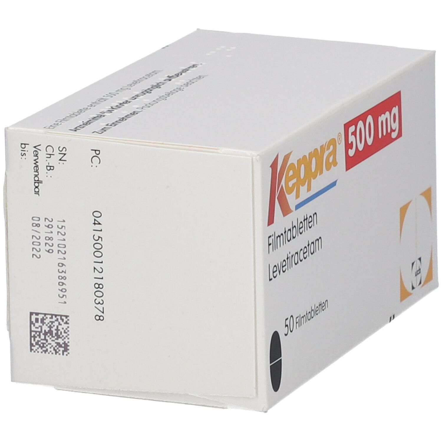 Keppra 500 mg Filmtabletten 50 St