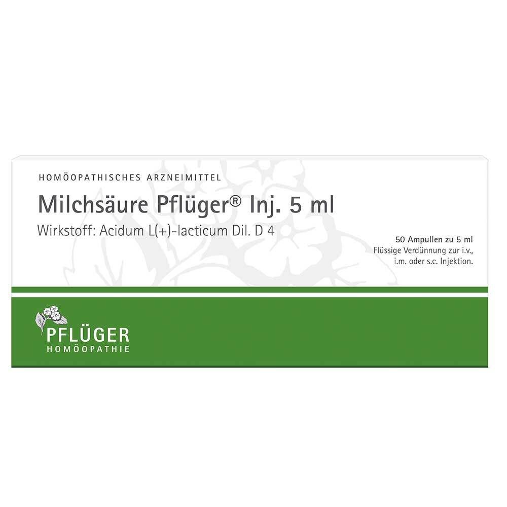 Milchsäure Pflüger® Inj. 5 ml