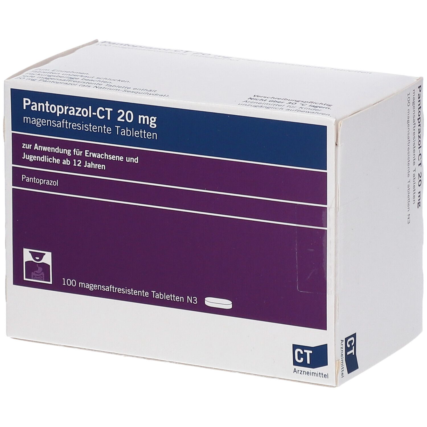 Pantoprazol - Ct 20Mg