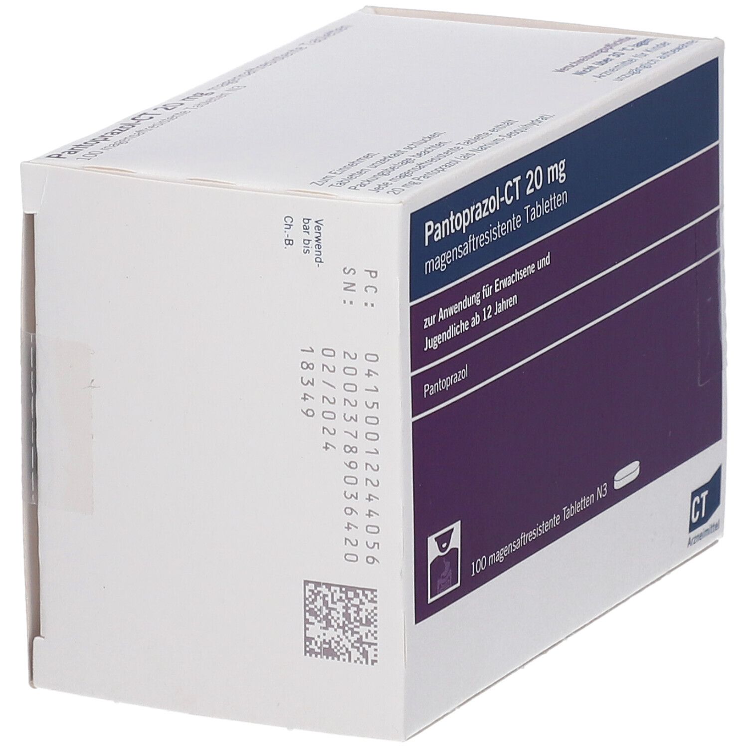 Pantoprazol - Ct 20Mg