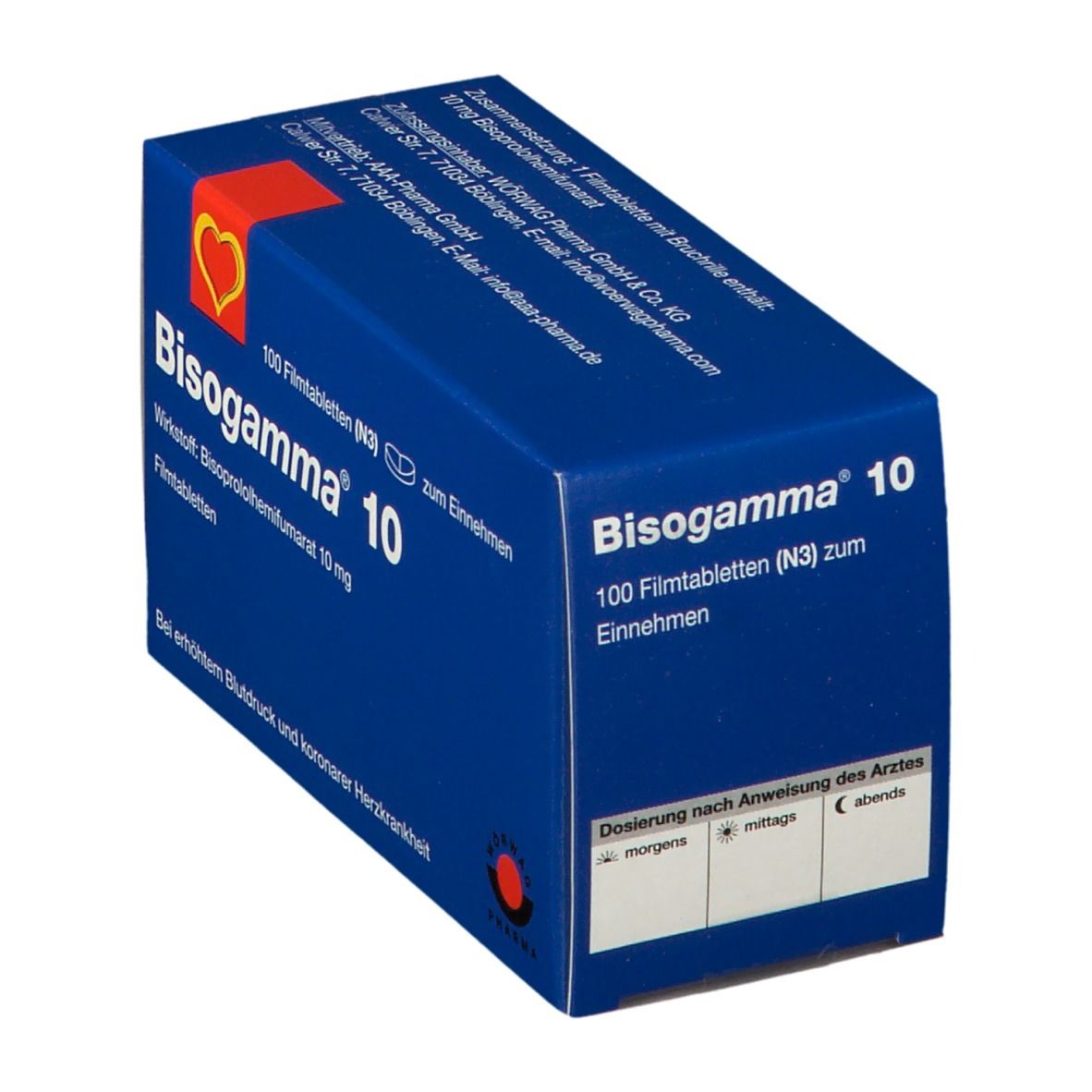 Bisogamma 10 Filmtabletten 100 St