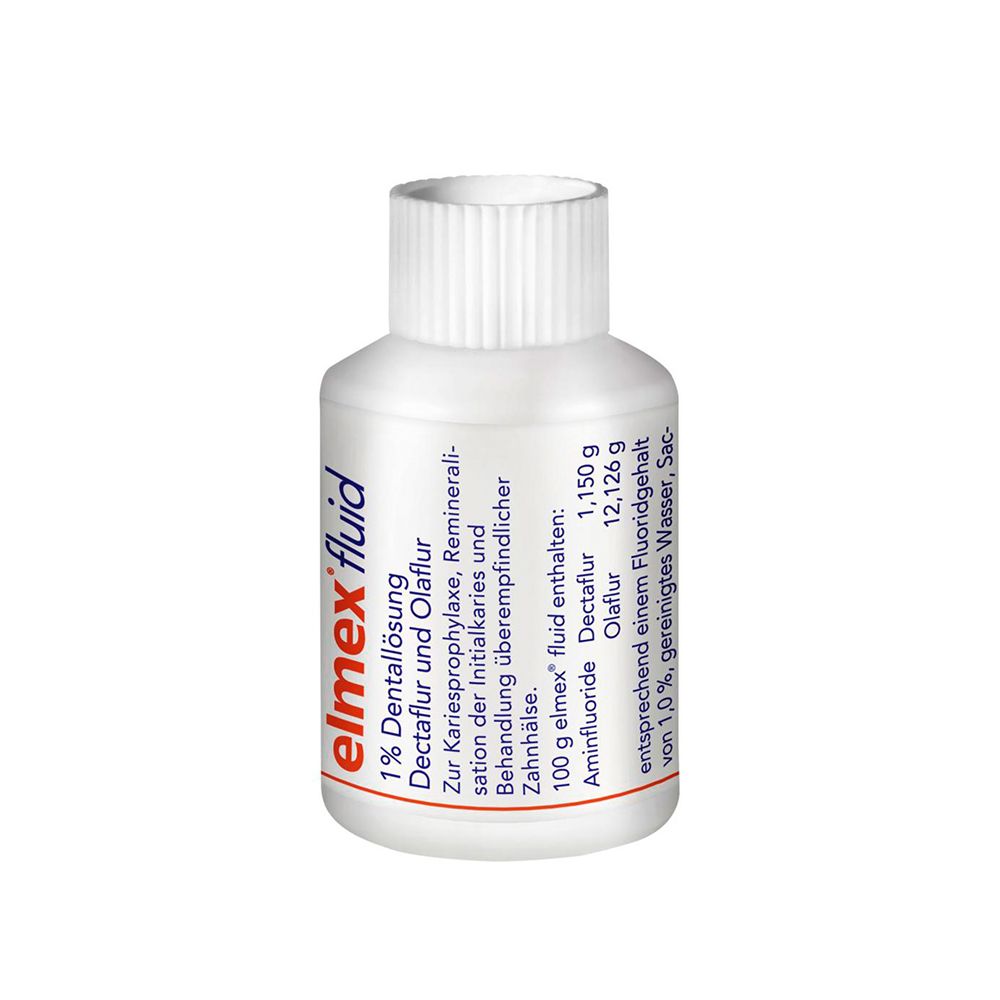 elmex fluid mit Aminfluorid zur Kariesprophylaxe