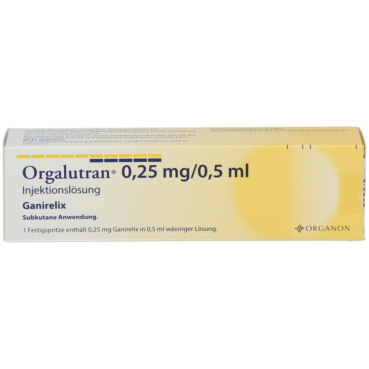 Orgalutran® 0,25 mg/0,5 ml
