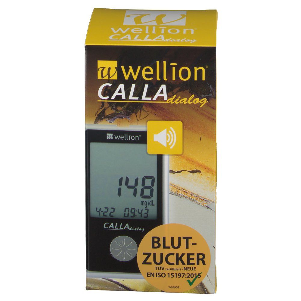 wellion® CALLAdialog Blutzuckermessgerät mg/dL