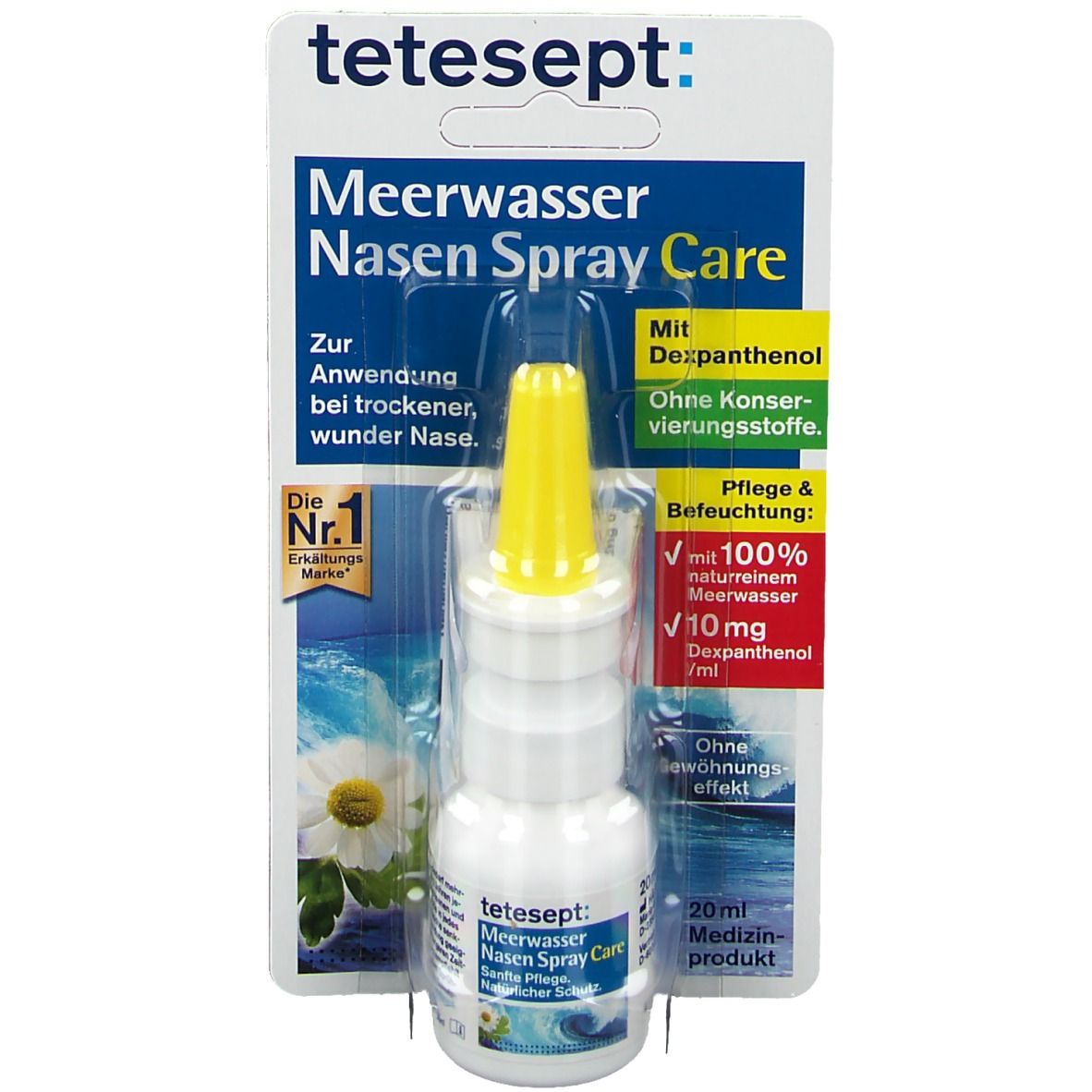 tetesept® Meerwasser Nasenspray Care