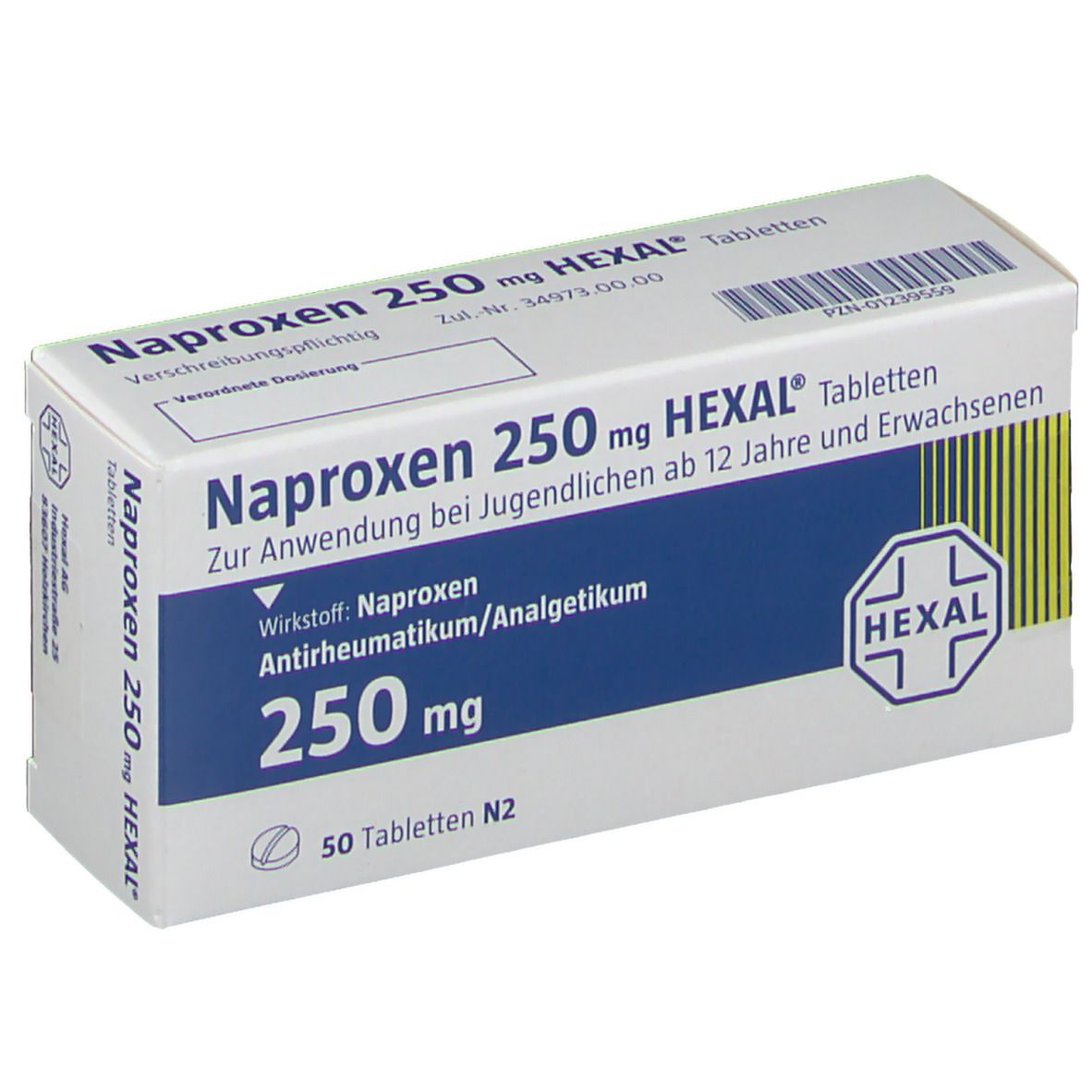 Naproxen 250 mg HEXAL®