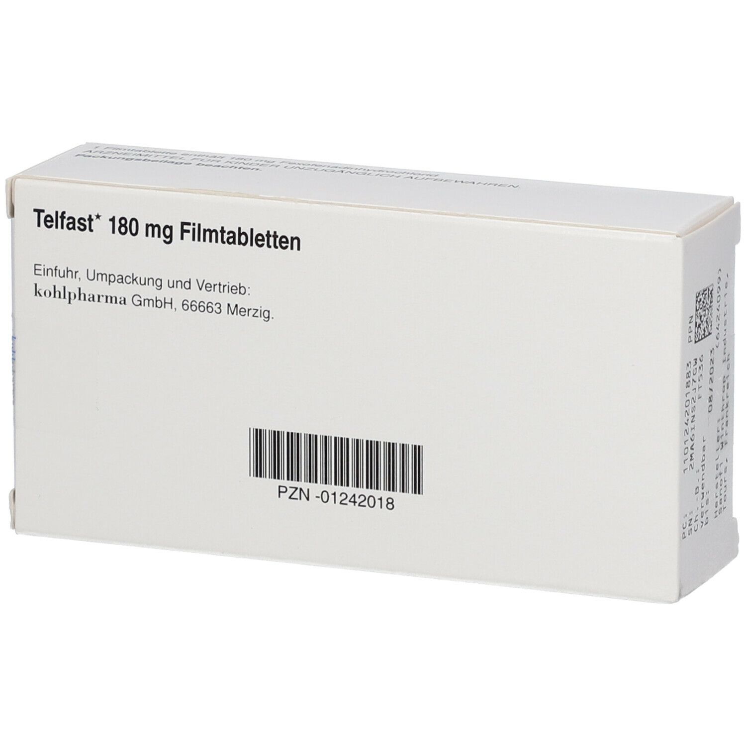 Telfast 180 Mg 50 St Mit Dem E Rezept Kaufen Shop Apotheke