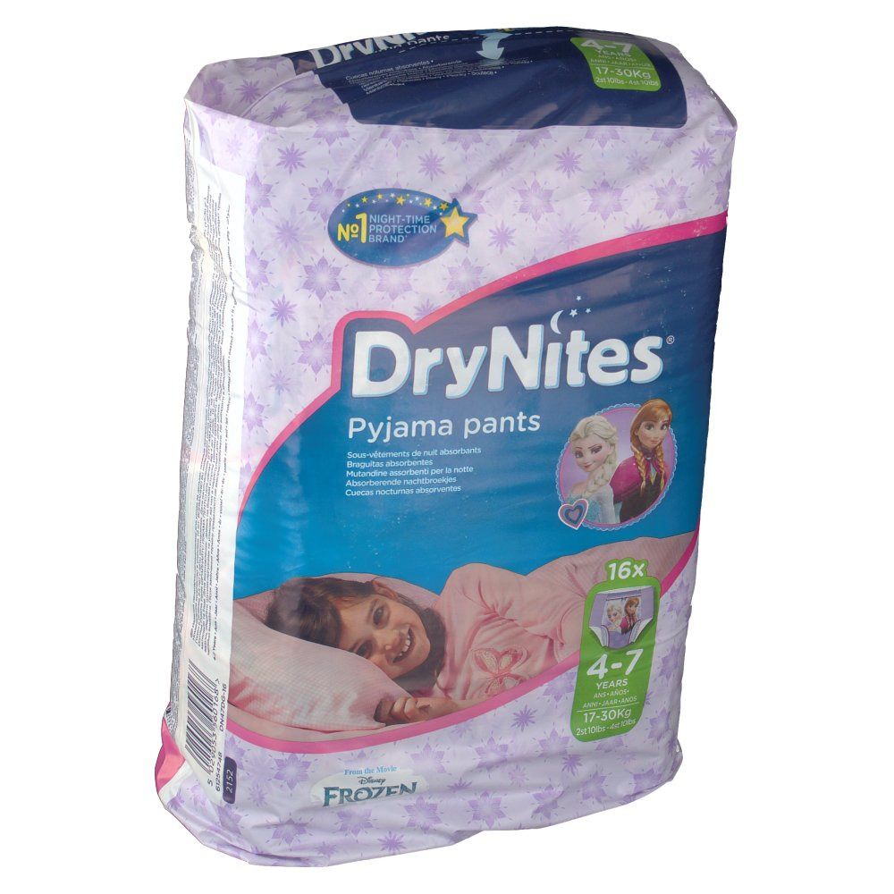 Huggies DryNites® 4 - 7 Jahre Mädchen