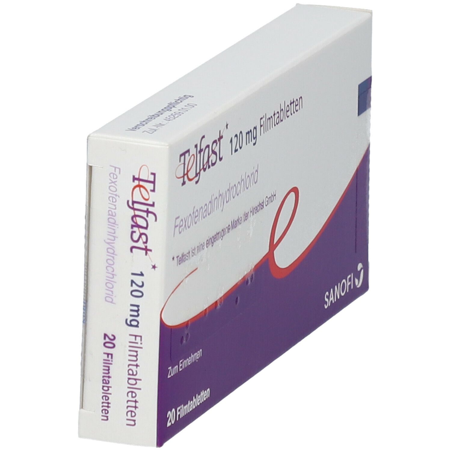 Telfast 120 mg Filmtabletten 20 St