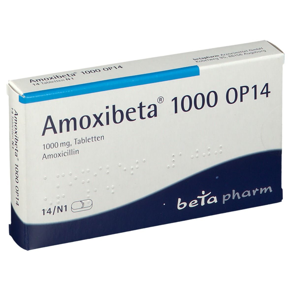 Amoxibeta® 1000 mg