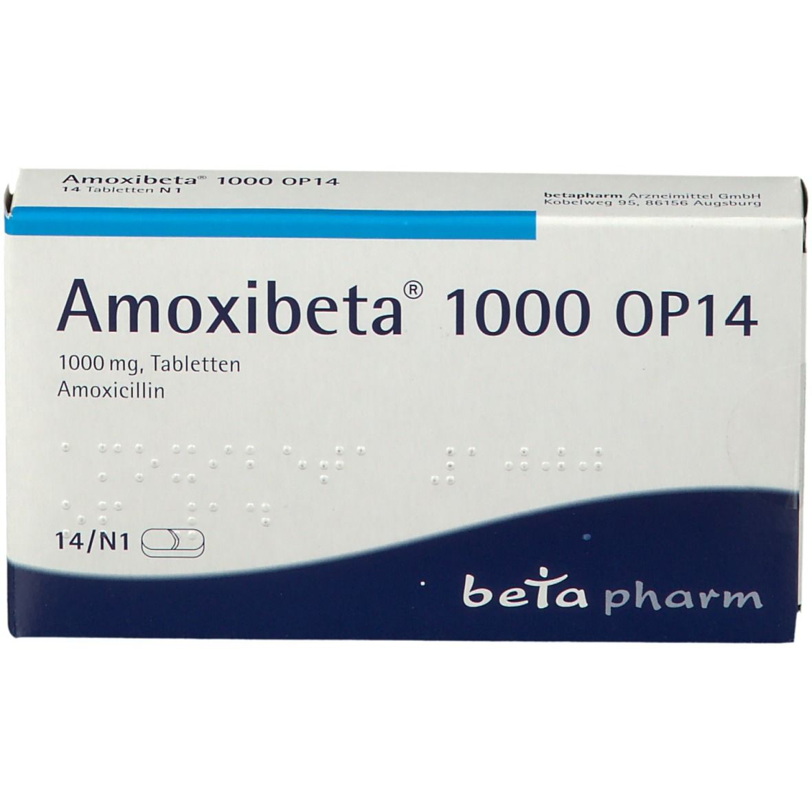 Amoxibeta® 1000 mg