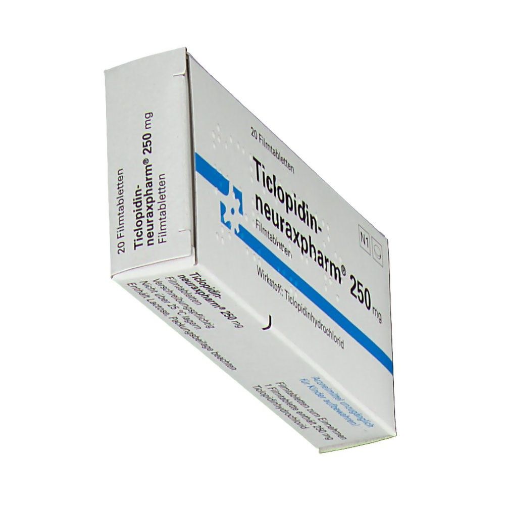 Ticlopidin-neuraxpharm® 250 mg