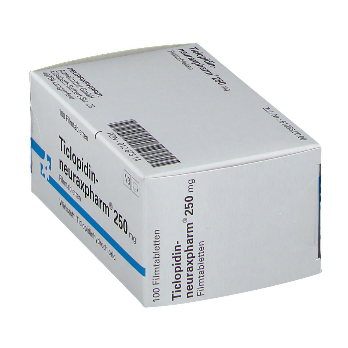 Ticlopidin-neuraxpharm® 250 mg
