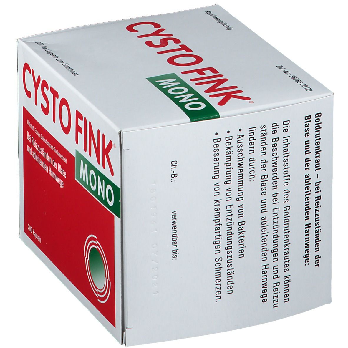 CYSTO FINK® MONO 200 St Shop Apotheke