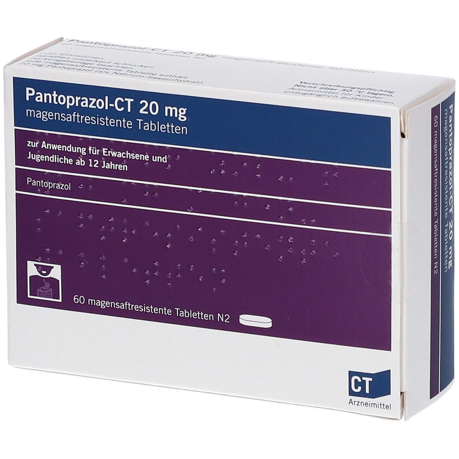 Pantoprazol - Ct 20Mg