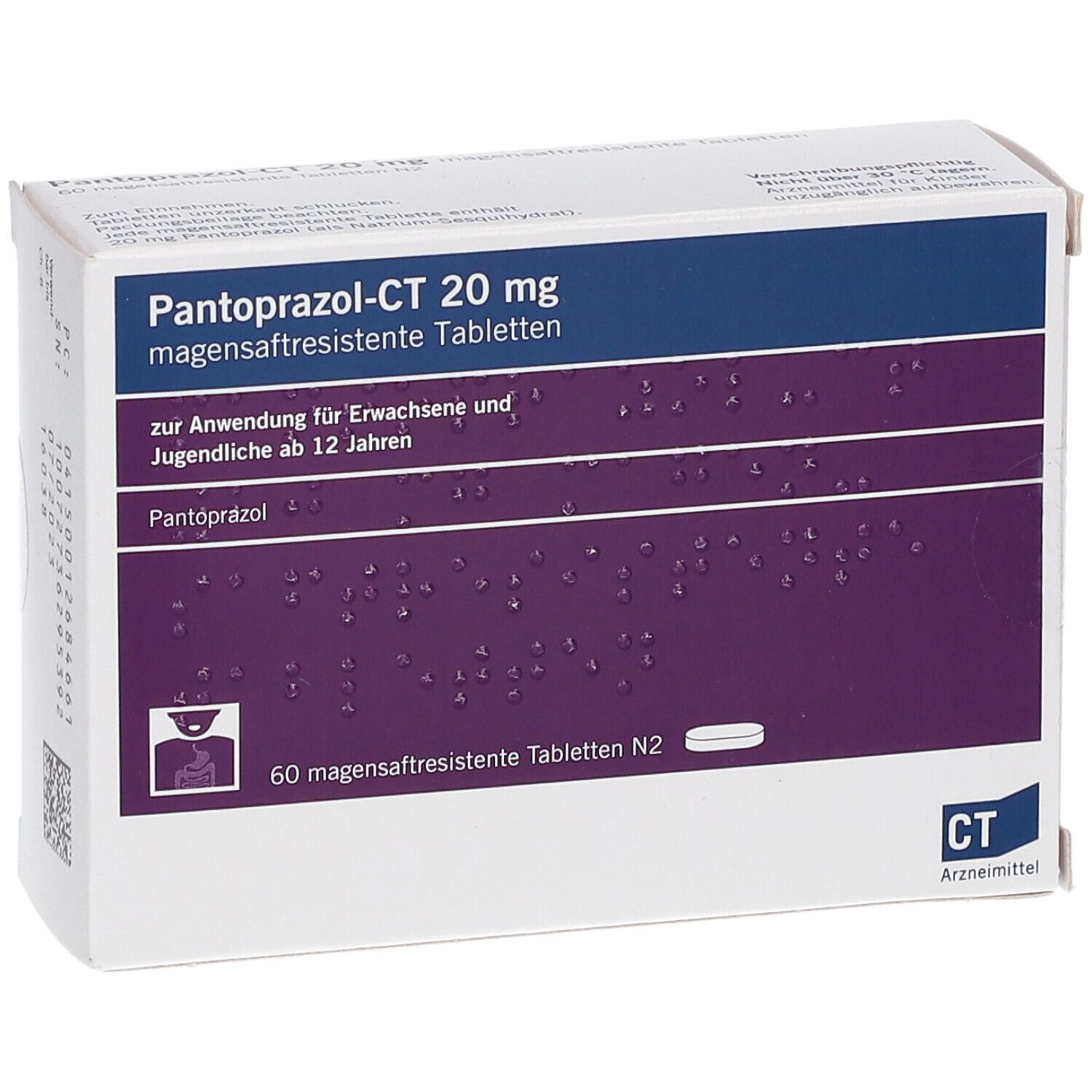 Pantoprazol - Ct 20Mg