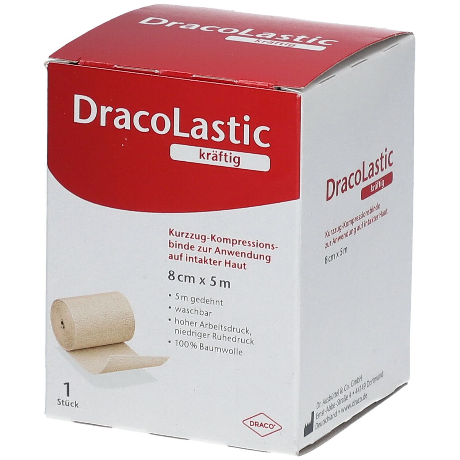 Dracolastic Idealb.kräftig 8 cmx5 m 1 St Binden