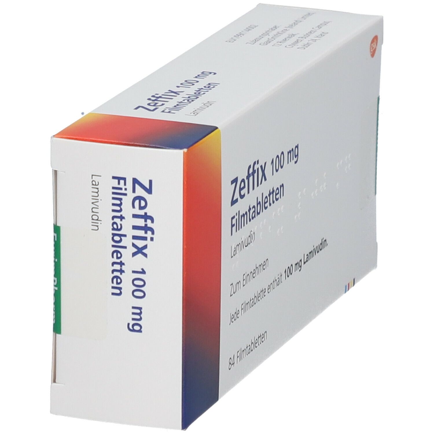 Zeffix 100 mg Filmtabletten 84 St