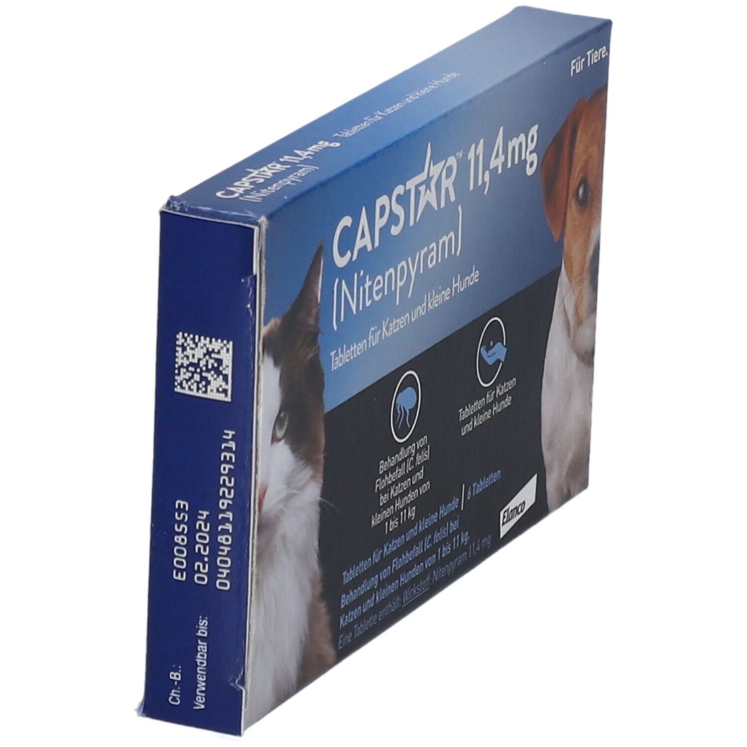 Capstar® 11,4 mg gegen Flohbefall bei Katzen und kleinen Hunden
