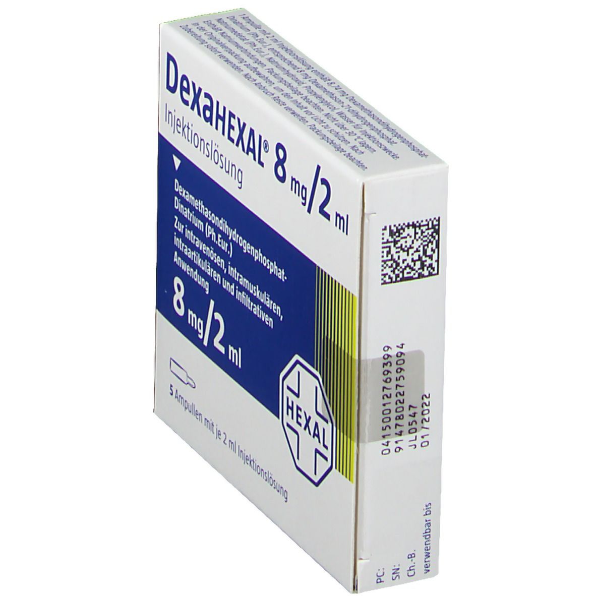 Dexahexal 8 mg/2 ml Injektionslösung 5x2