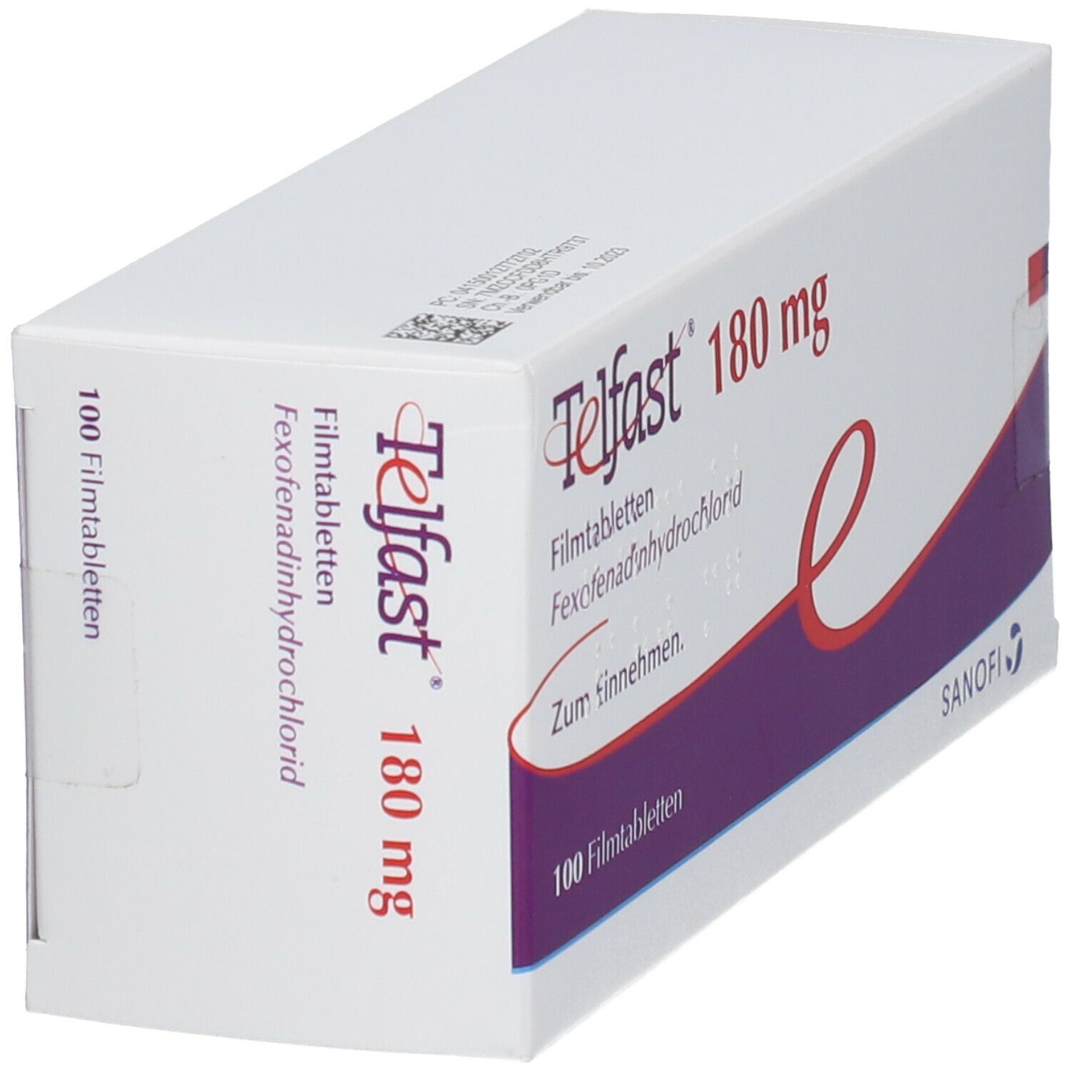 Telfast 180 mg Filmtabletten 100 St